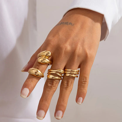 Rebelglam Ring Set
