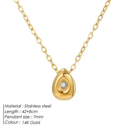 Timeless Teardrop Necklace