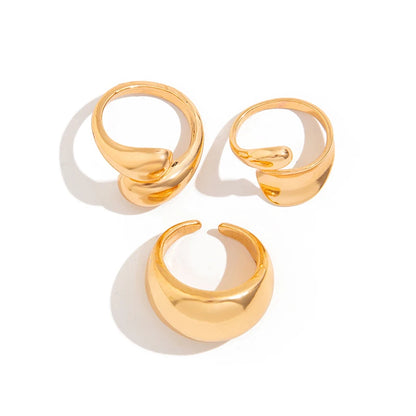 Rebelglam Ring Set
