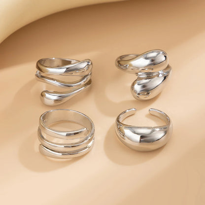 Rebelglam Ring Set